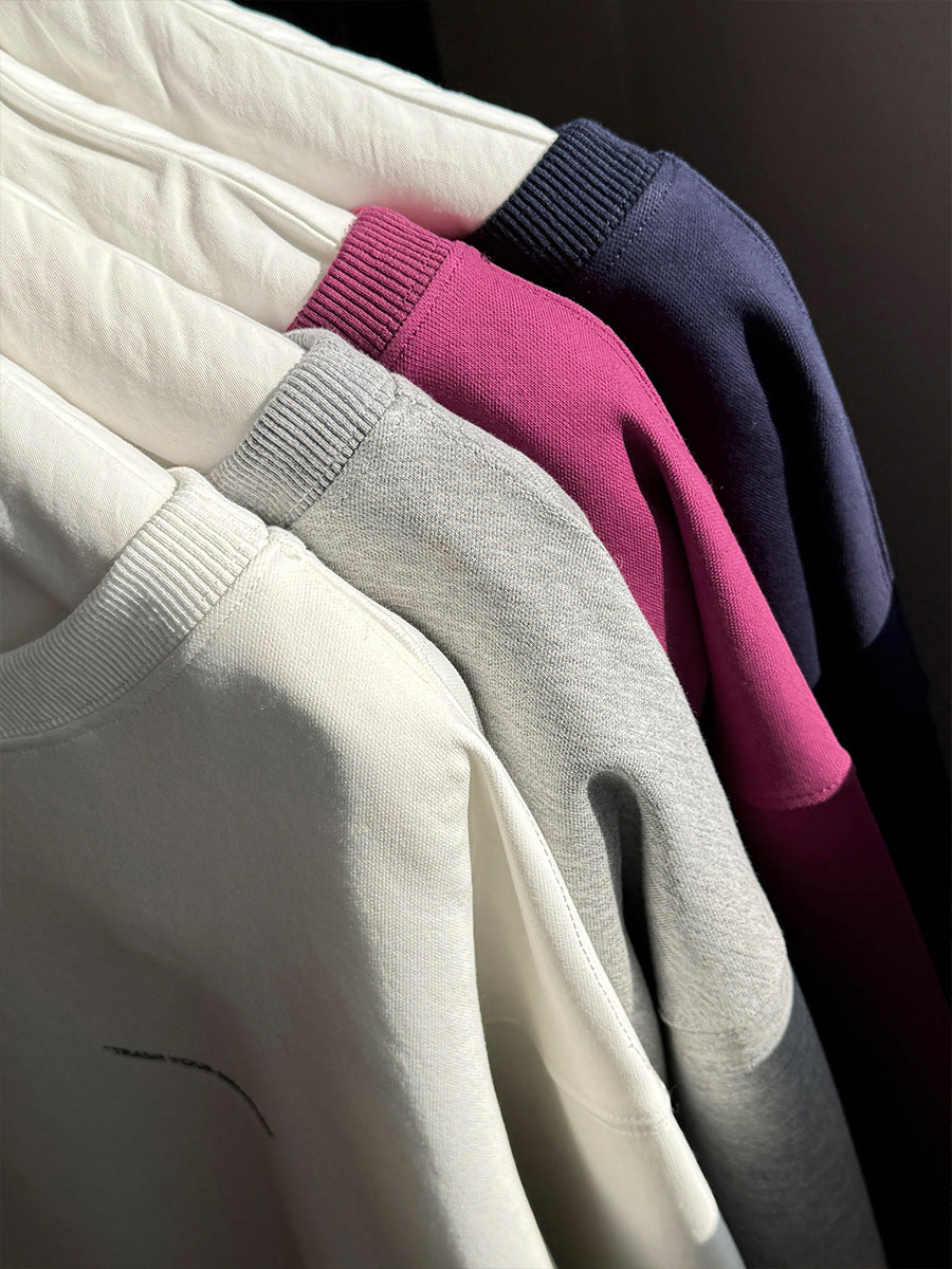 Dame oversized sweatshirt med asymmetrisk udskæring og afslappet pasform Stilla