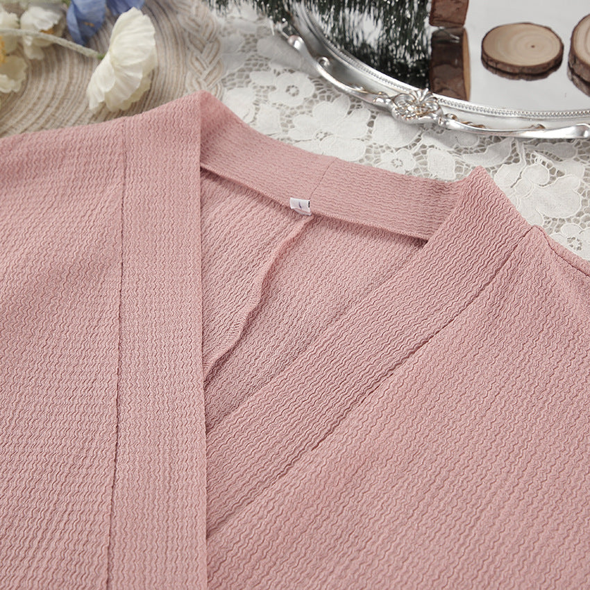 Dame Relaxed Loungewear Sæt med kort top og shorts Stilla