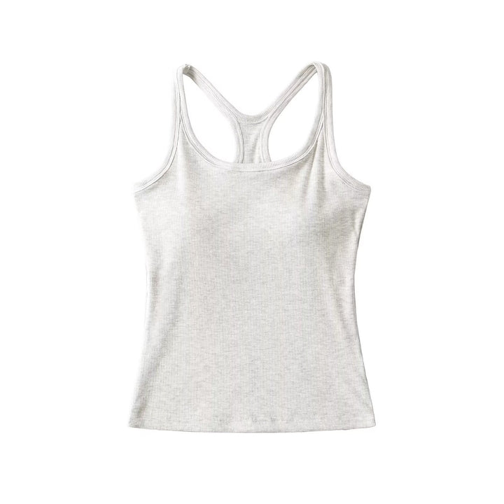 Damer Sporty Tanktop med Racerback-design Stilla
