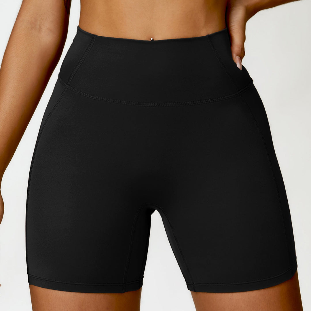 Stilla | Lifting Yoga Shorts Høj Talje Fitnessbukser Til Kvinder Åndbare Tætsiddende Sports Shorts