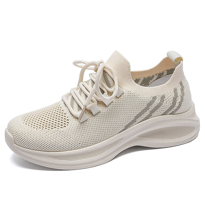 Dame Åndedrætsvenlige Sneakers med fleksibel Sål og moderne Design Stilla