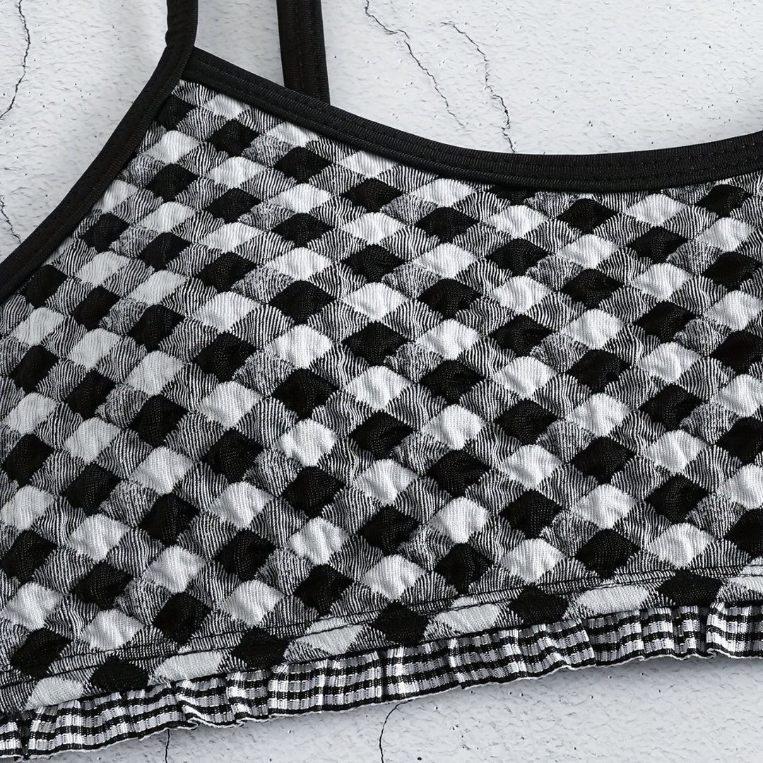 Dame afslappet Crop-Top Bikini Skovae
