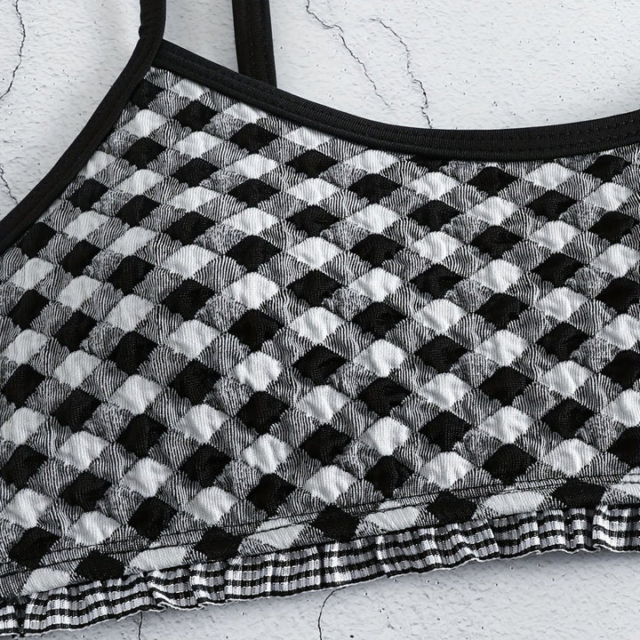 Dame afslappet Crop-Top Bikini Skovae