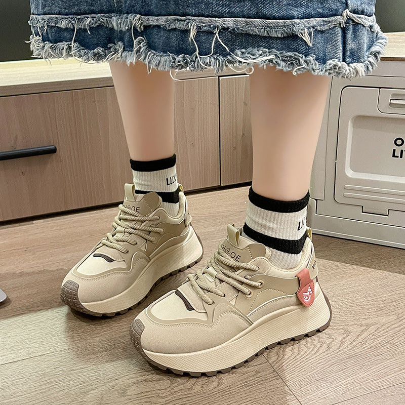 Dame Sporty High-Top Sneakers med ekstra polstring og skridsikker sål Stilla