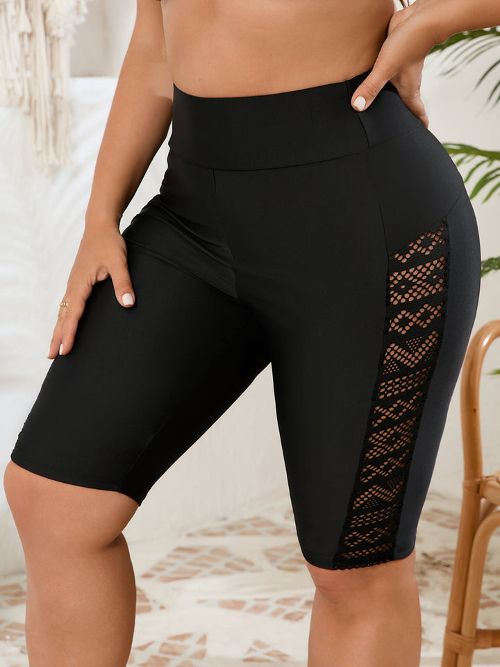 Dame Sportslige cykelshorts med trendy spidsdetalje Skovae