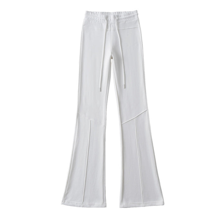 Dame trendy højtaljede flared leggings med åndbart materiale og elastisk talje Stilla
