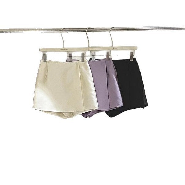 Dame mode High-Waist shorts med elegant silhuet Stilla
