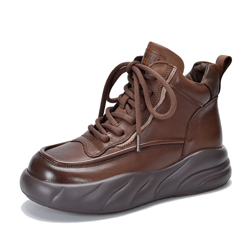 Dame High-Top Sneakers med moderigtigt design og dæmpende gummisål Stilla
