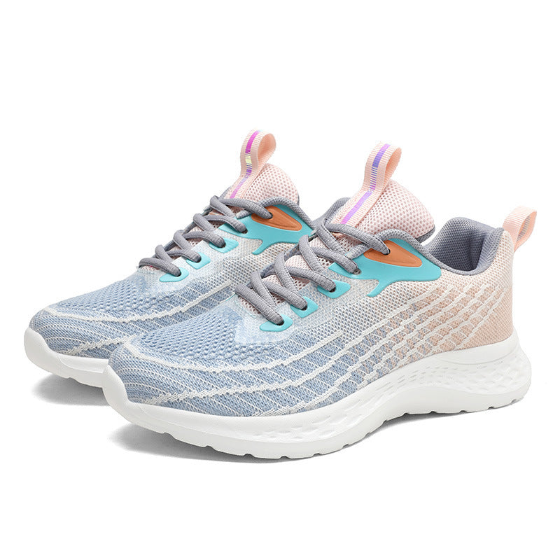 Dame nan lav præstations-sneakers med tredimensionelt mesh, reaktiv EVA-dæmpning og drageløkke Skovae