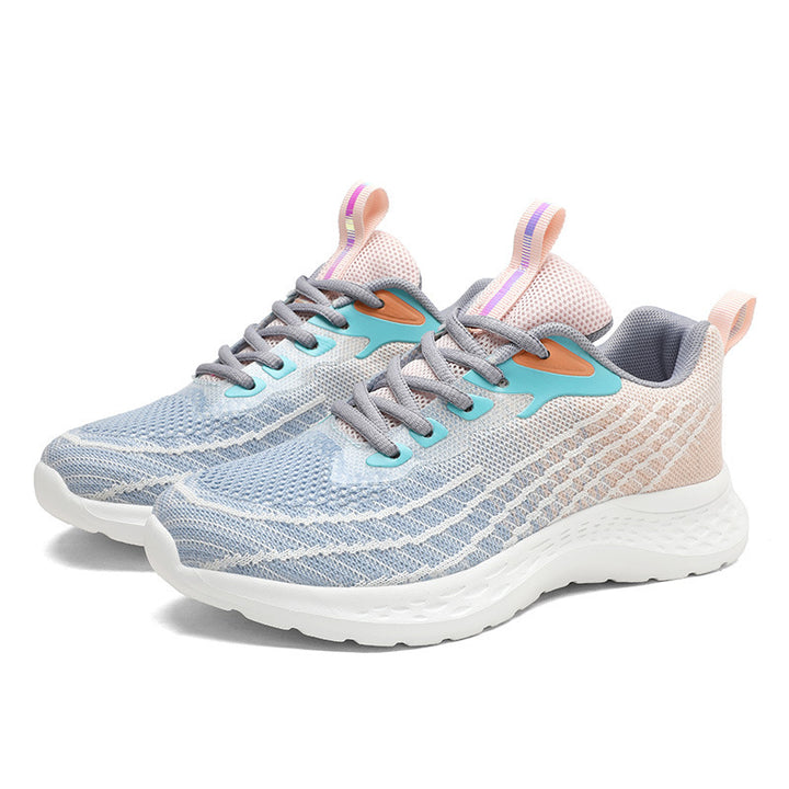 Dame nan lav præstations-sneakers med tredimensionelt mesh, reaktiv EVA-dæmpning og drageløkke Skovae