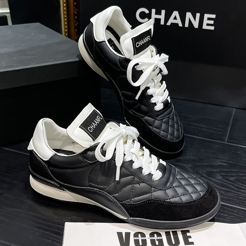 Dame Komfortable Sneakers med højkvalitets læder og åndbar polstring Stilla