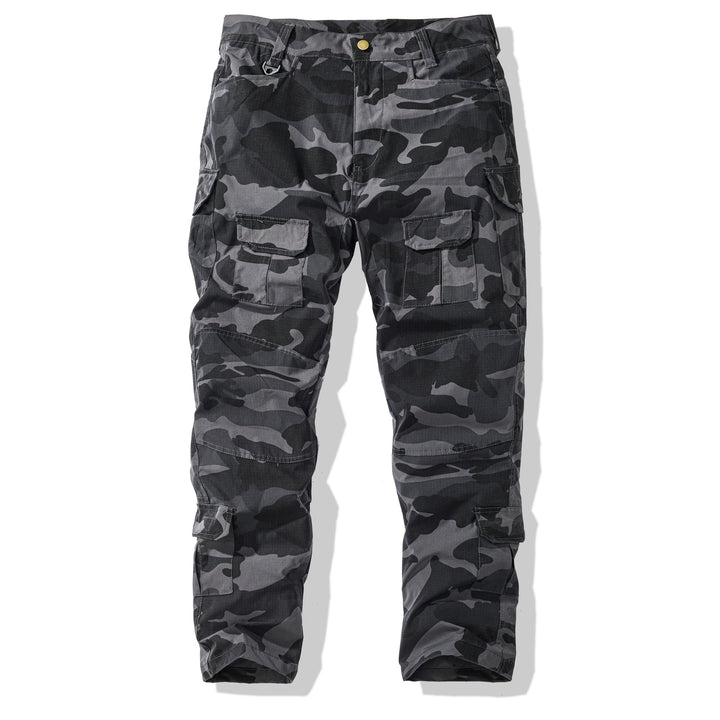 Herre cargo bukser i camouflage-design Stilla