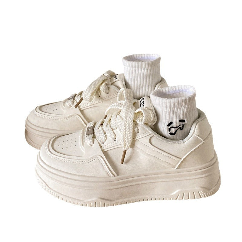 Dame Sneakers med tyk platform og integreret sokkelook Stilla