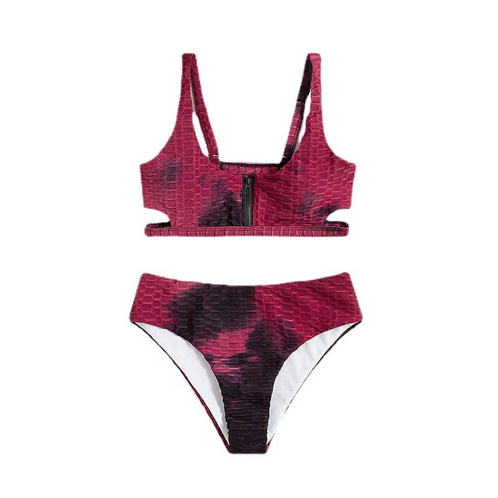 Dame Sport-Bikini med lynlås Skovae