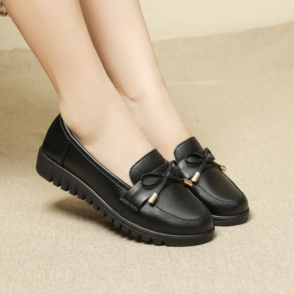 Femme Elegante Casual Slipper med sløjfedetalje Stilla