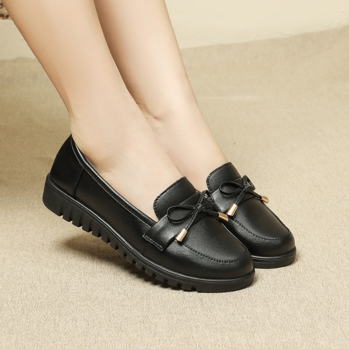 Femme Elegante Casual Slipper med sløjfedetalje Stilla