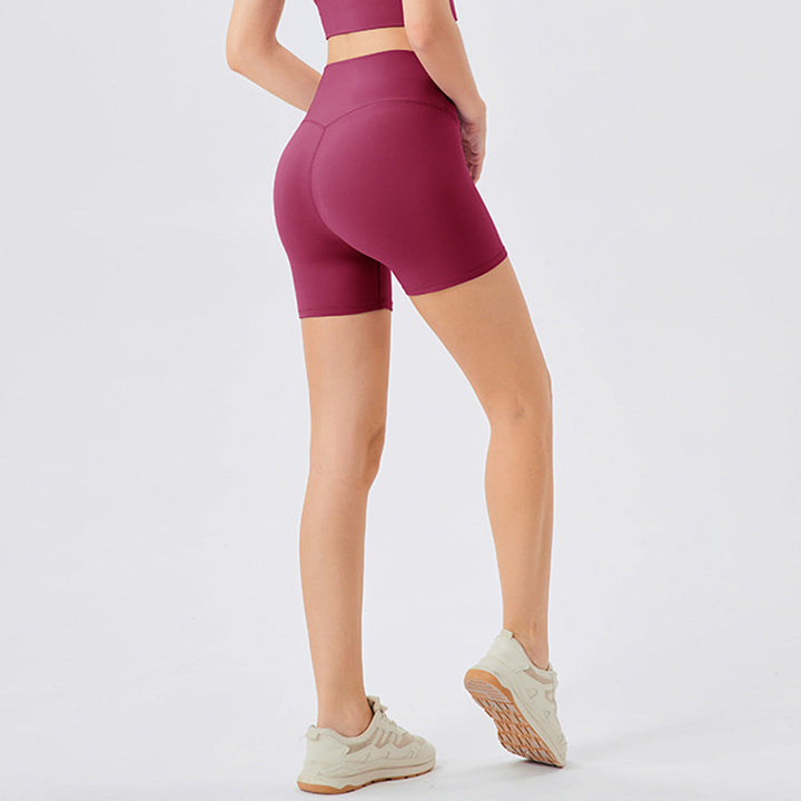 Stilla | Sense Antibakterielle Høj Talje Yoga Shorts Kvinders Formende Sports Løb Fitness Shorts
