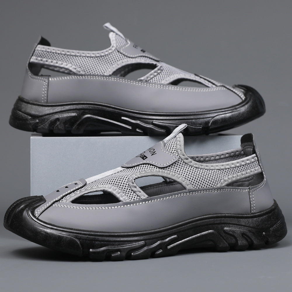Herre Åndbare Outdoor-Sandaler med skridsikker sål Stilla