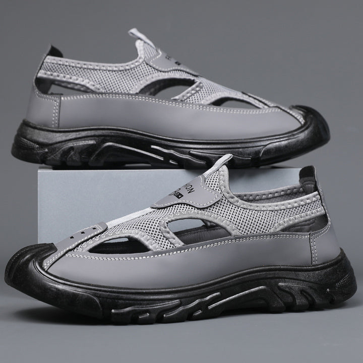 Herre Åndbare Outdoor-Sandaler med skridsikker sål Stilla