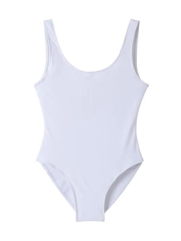 Dame Stilfuld Højskåret One-piece Badedragt Stilla
