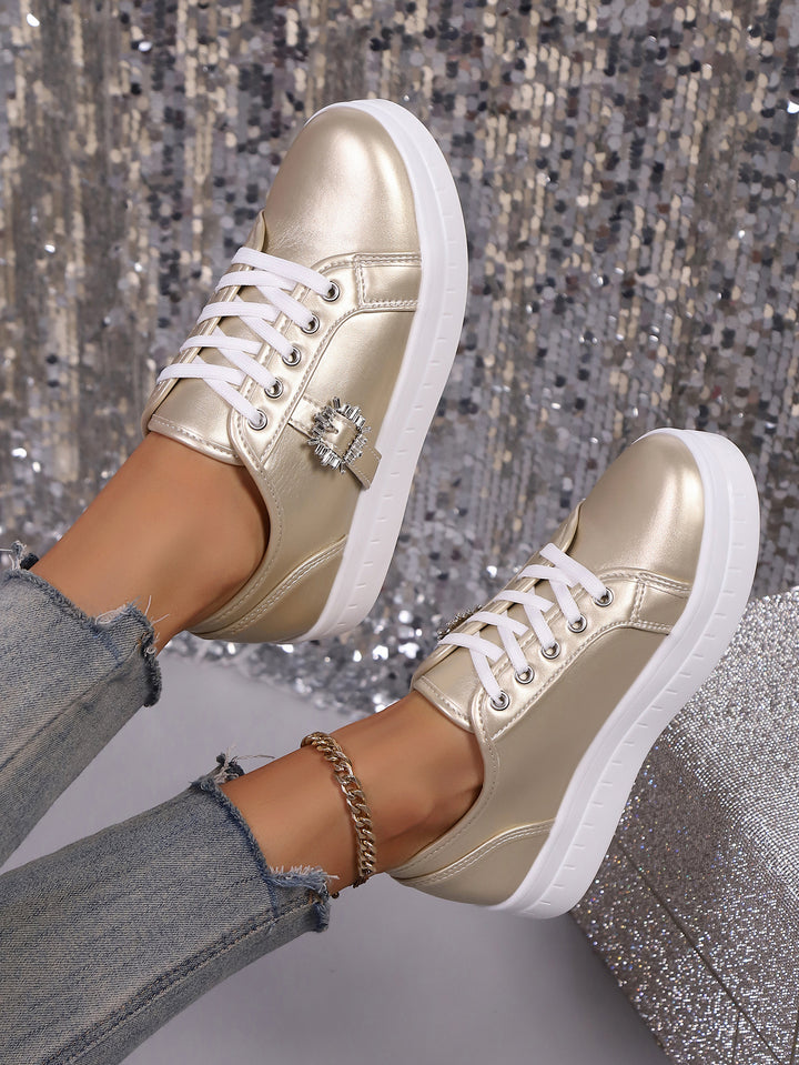 Dame Mode Platform Sneakers Stilla