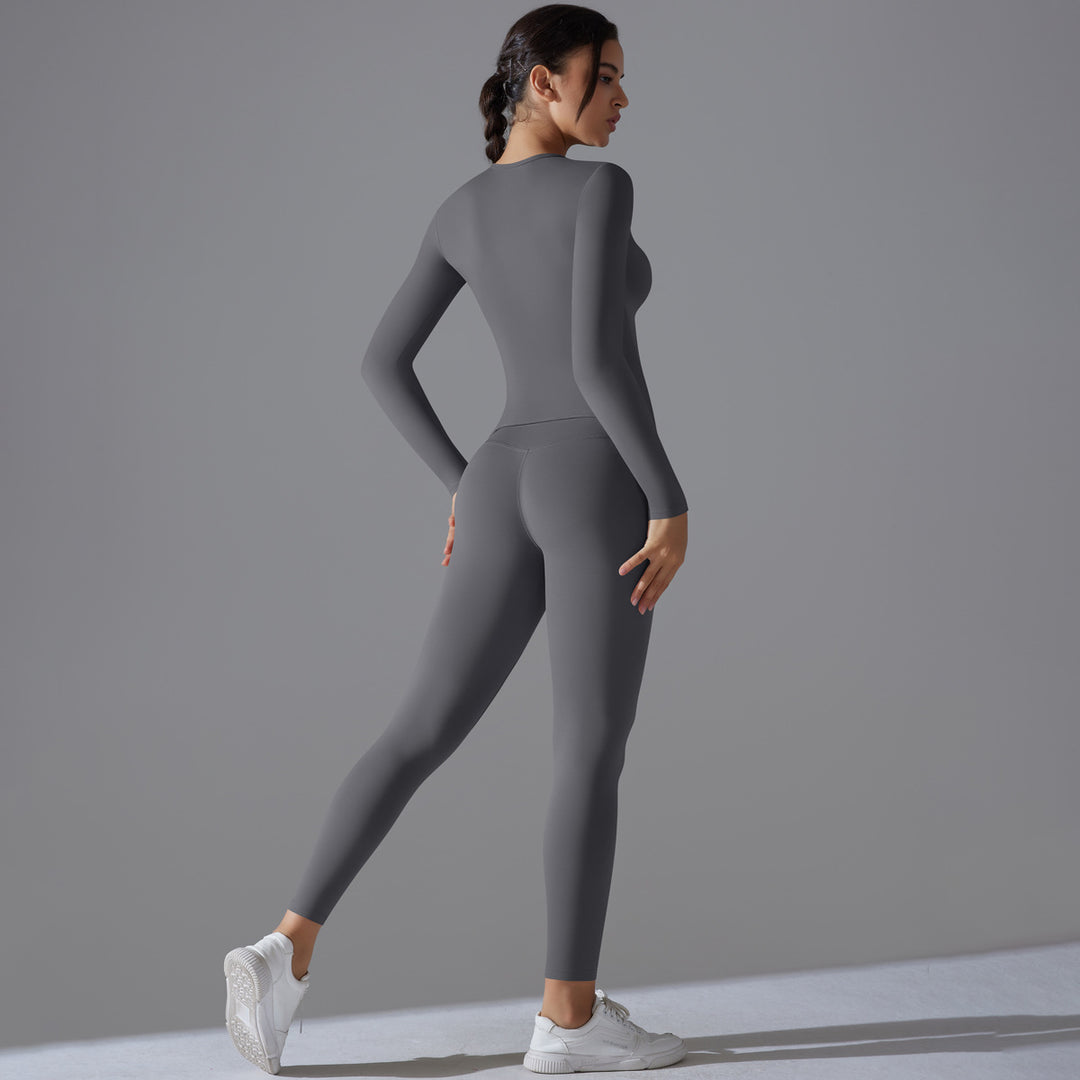 Dame Sport-Sæt med lange ærmer og leggings Stilla