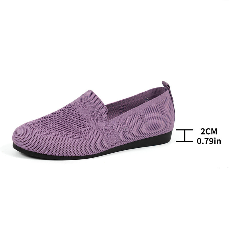 Dame Åndbare Slip-On Espadrilles med fleksibel Sål Stilla