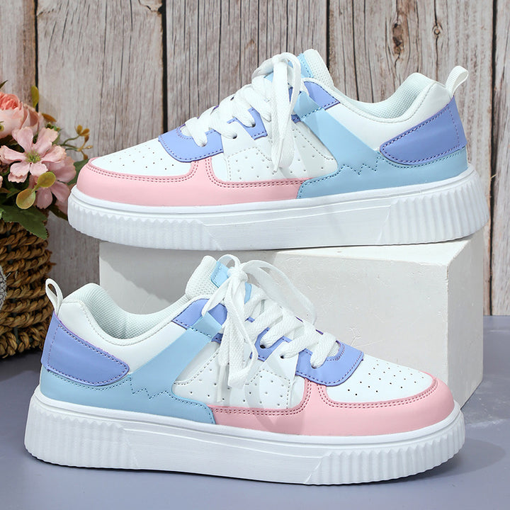 Dame sportliche sneakers med skridsikker sål og moderigtigt design Stilla