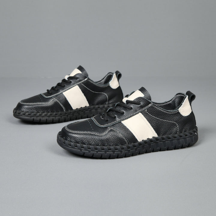 Dame Fritid Læder Sneakers Stilla