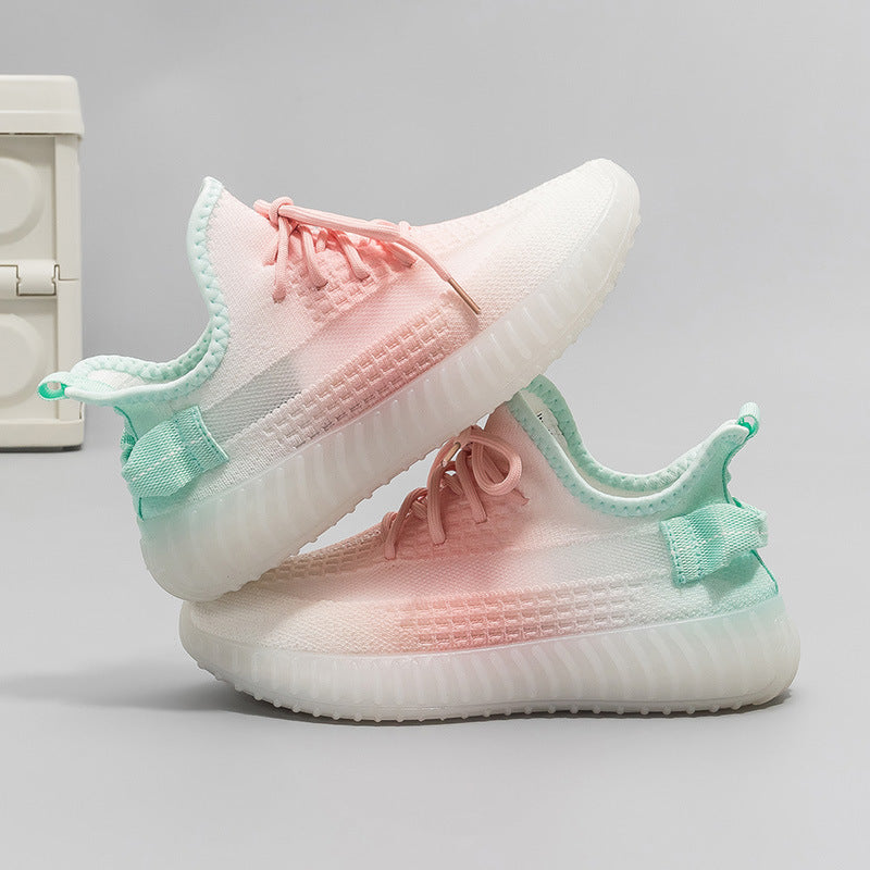 Dame Sporty Sneakers med innovativt strikdesign og fleksibel sål Stilla