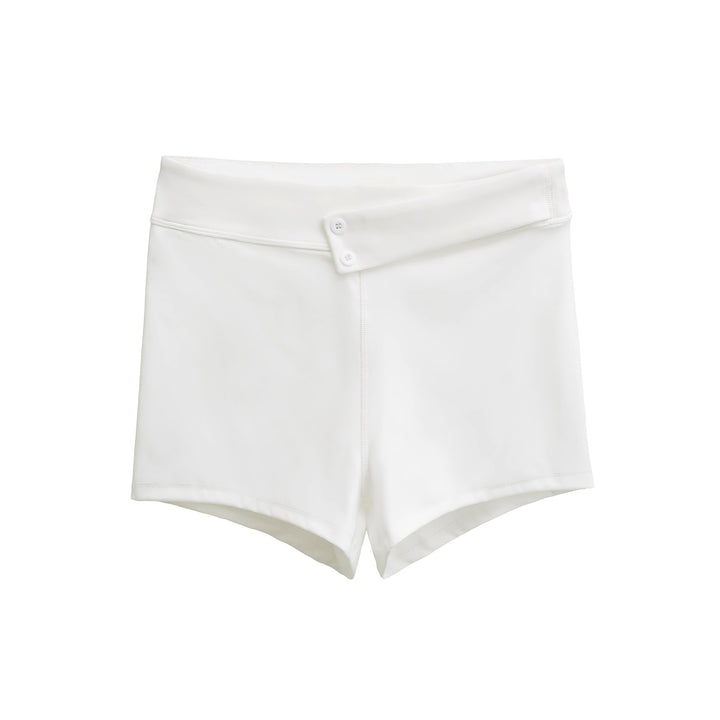 Dame Sporty Shorts med høj talje og figursyet design Stilla