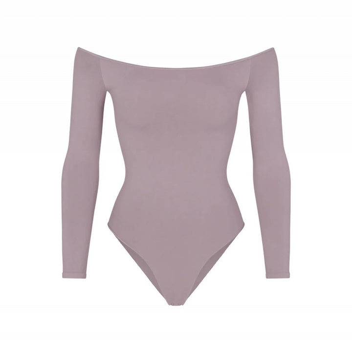 Dame Off-Shoulder Langærmet Bodysuit Stilla