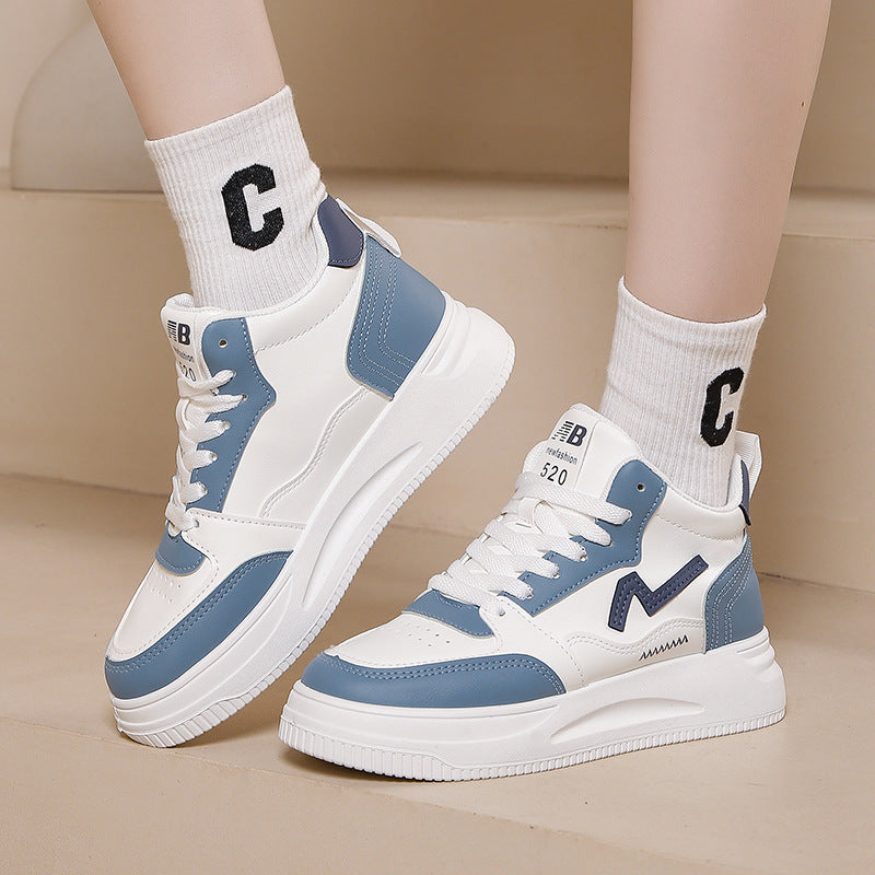 Dame High-Top Sneakers med innovativ støddæmpningsteknologi og moderne design Stilla