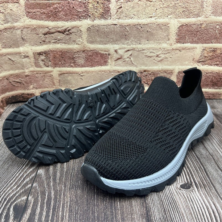 Dame Strik-Sneakers med åndbar sål Stilla