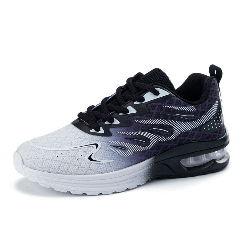 Dame nan præstationsorienteret fitness sneakers med synlig luftdæmpning og sømløst strikket overmateriale Skovae