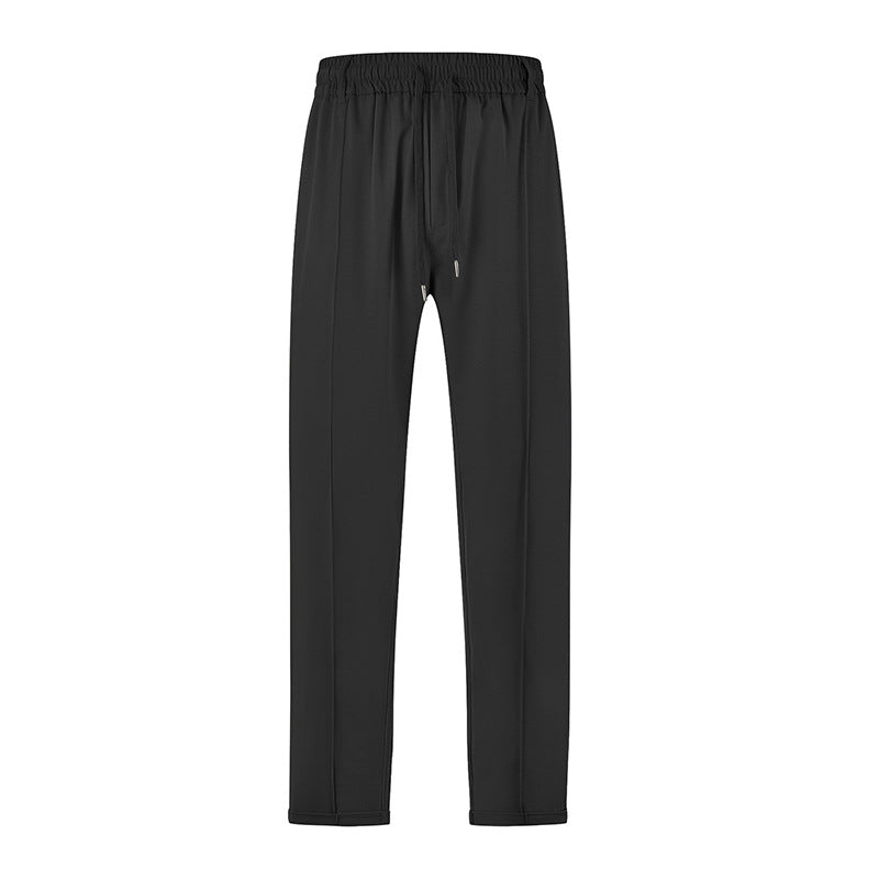 Herren Sporty Joggingbukser med elastisk linning og praktiske sidelommer Stilla