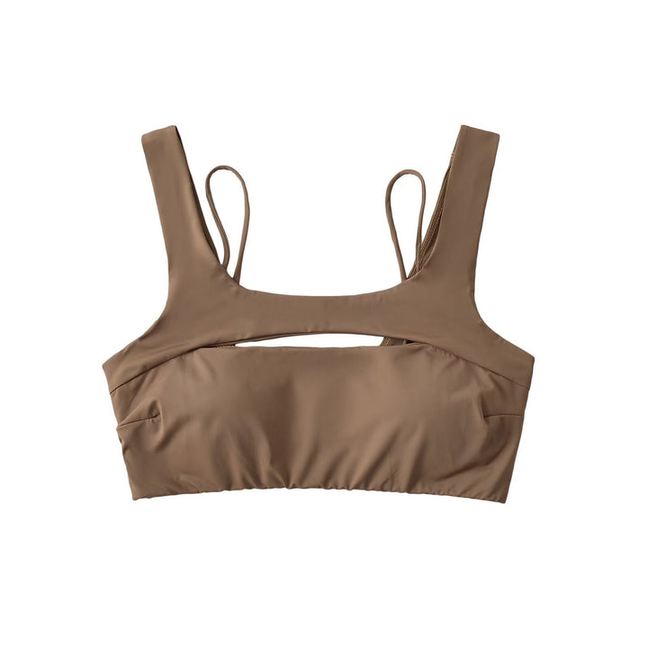 Dame Sport-Bustier med justerbare stropper og elegant rygparti Stilla