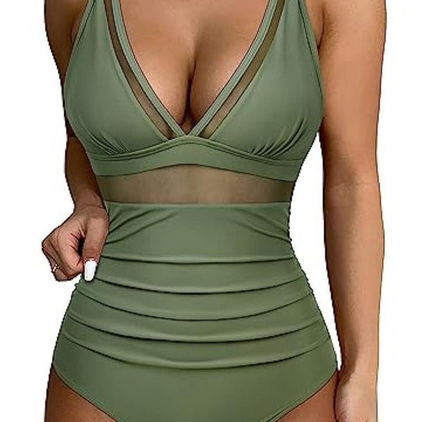 Dame elegant badedragt med forførende cut-out-detaljer Skovae