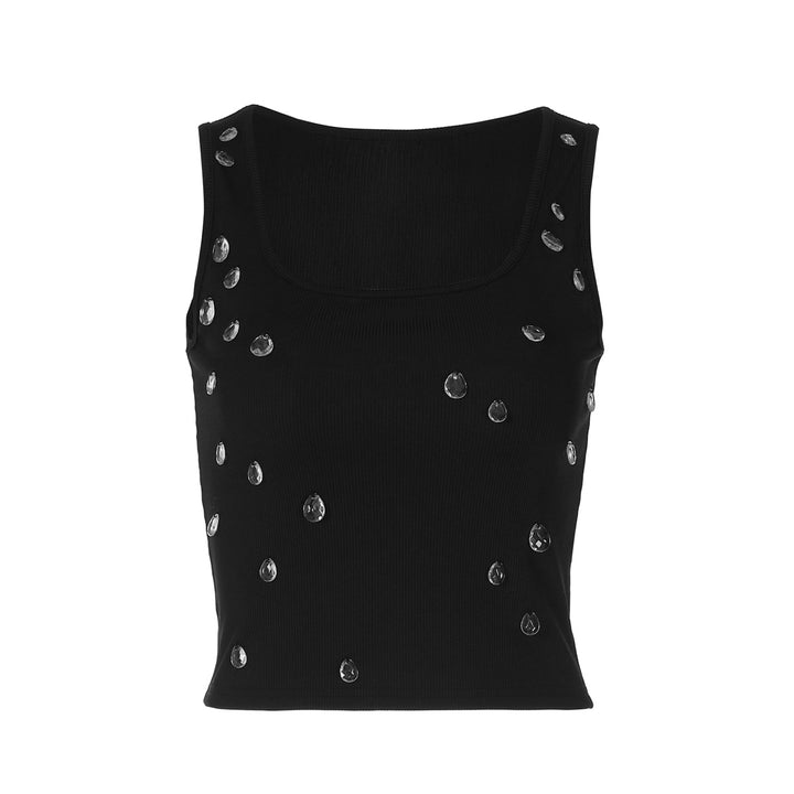 Dame Funktionsshirt med glimmerdetaljer Skovae