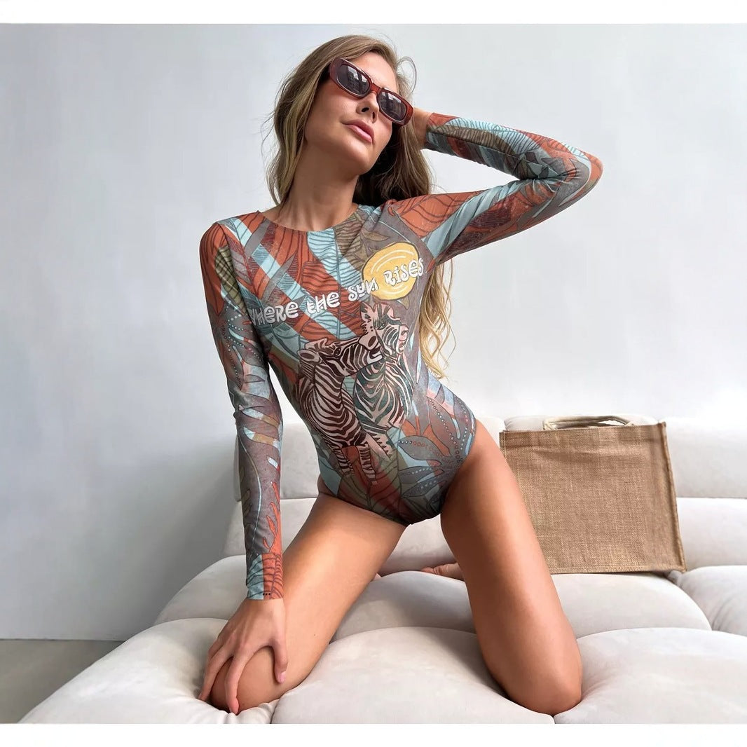 Dame figurtilpasset badedragt Skovae
