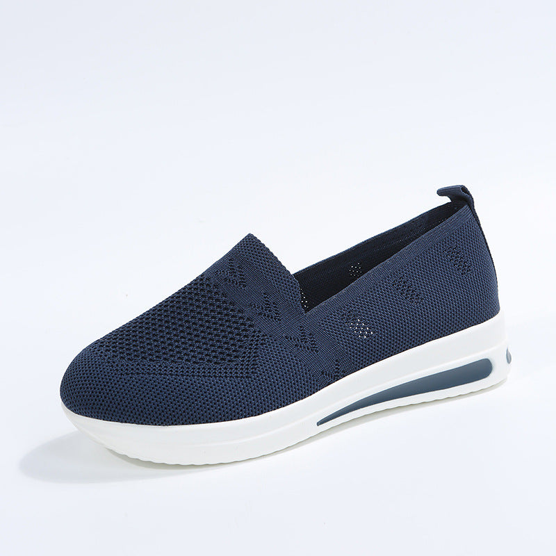 Dame åndbare Slip-On Sneakers med komfortsål Stilla