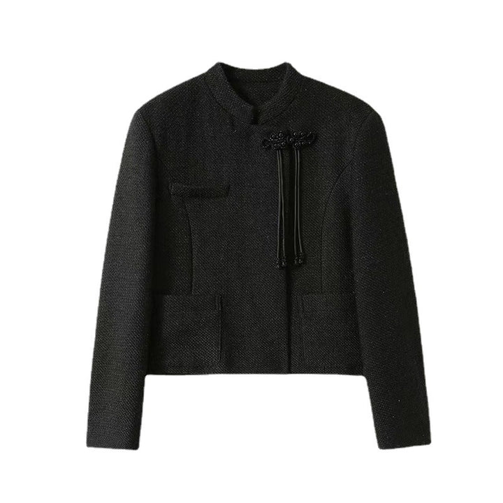 Dame modejakke med asymmetrisk design Stilla