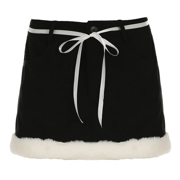 Damen Cordshorts mit wärmendem Fleece-Besatz Skovae