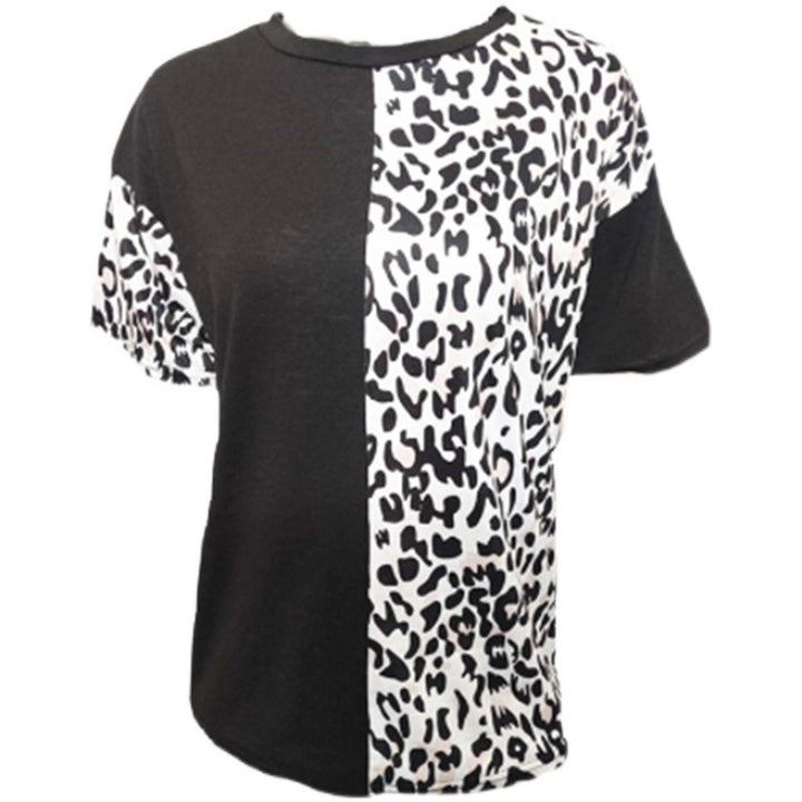 Damer Løs Dyrtryk T-shirt Stilla