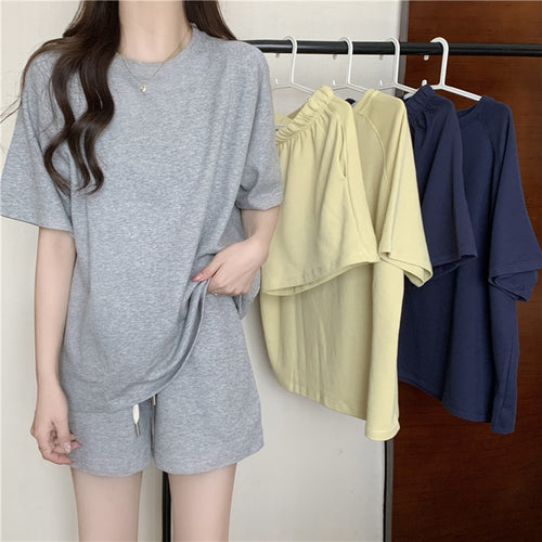 Femme Casual Lounge Set med justerbar talje Stilla