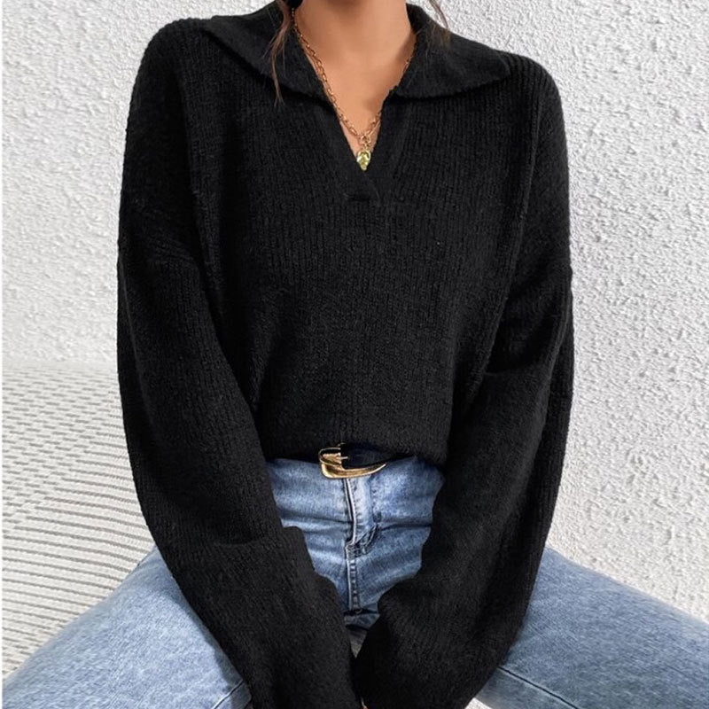 Kvinders afslappede sweater med tekstureret ribdesign Stilla