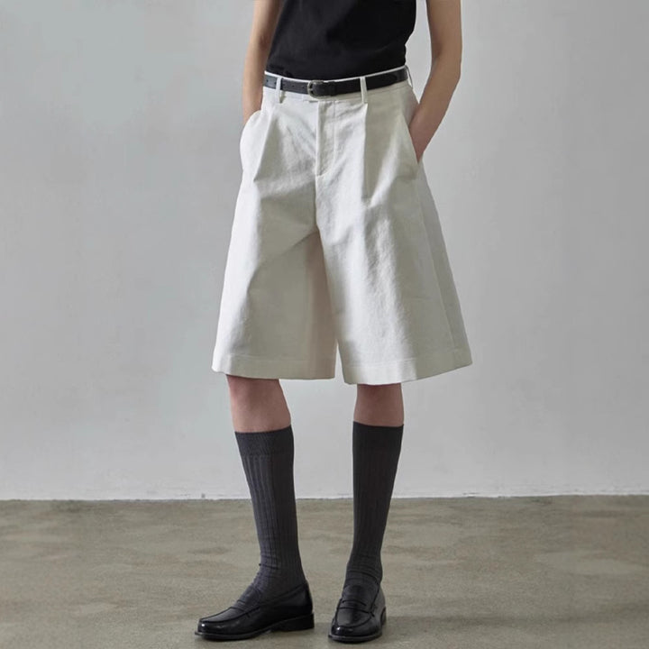 Kvinders elegante og komfortable brede stofshorts Stilla