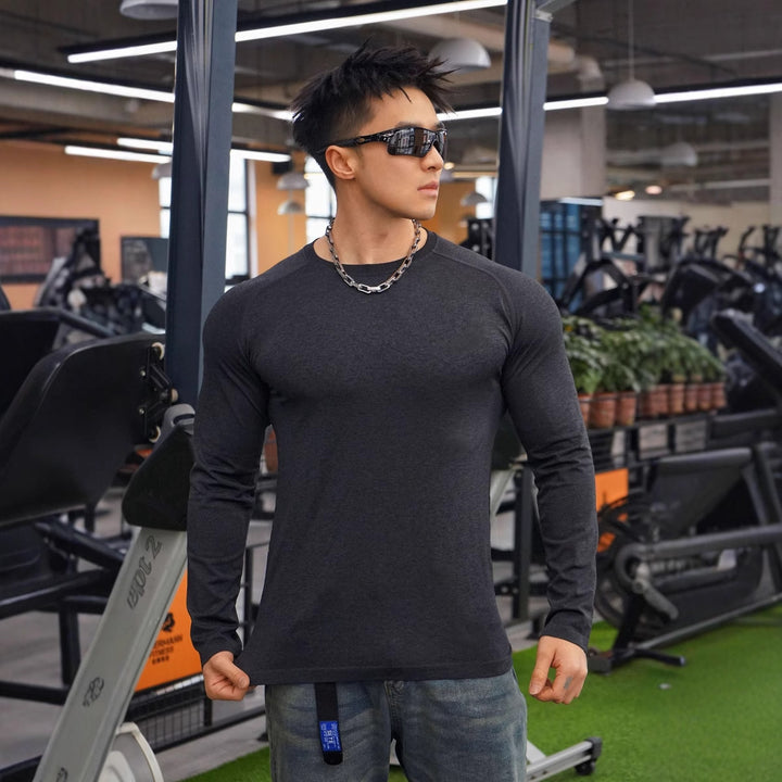 Herrer Fitness Langærmet T-shirt Stilla