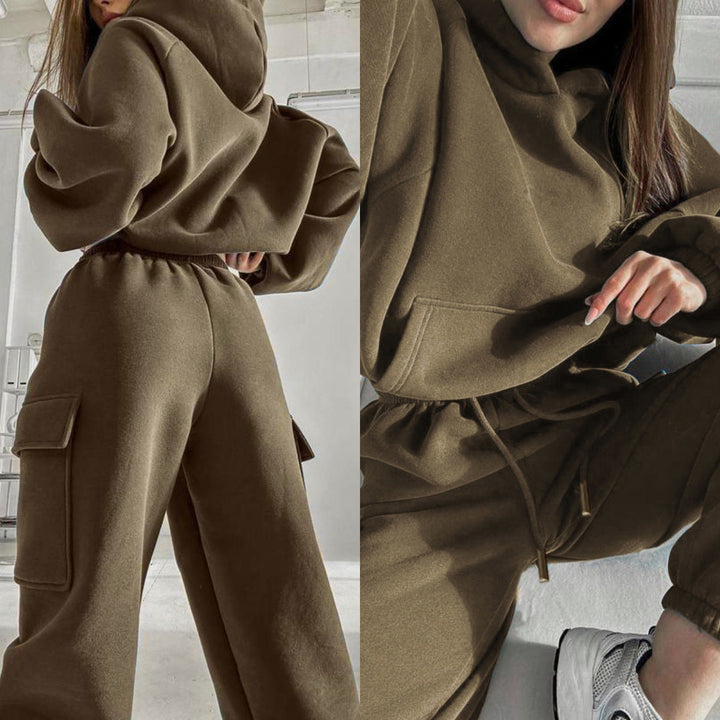 Stilla | Trendy Mode Sports Fritids Hoodie Sæt