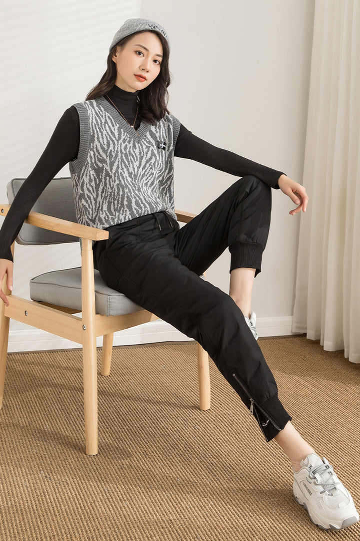 Dame sporty og trendy funktionel buks med sidelommer Stilla